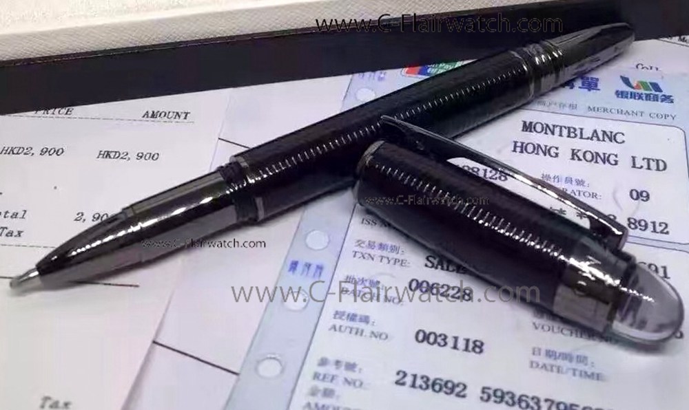 Best Replica Mont Blanc StarWalker Black Ring Fineliner Pen